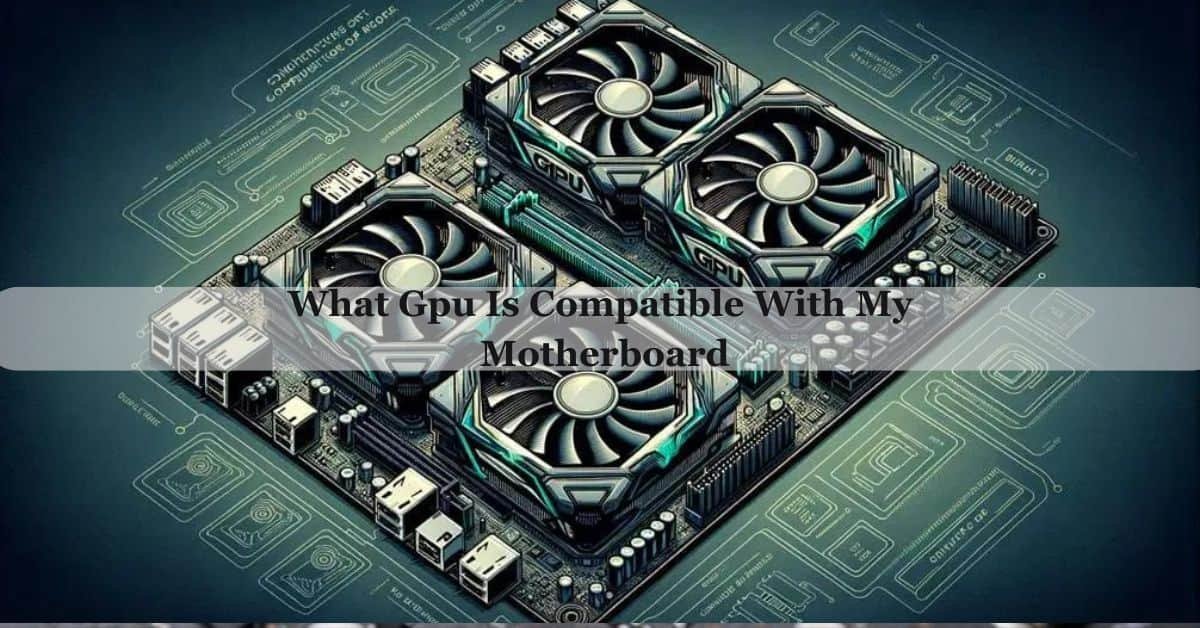 What Gpu Is Compatible With My Motherboard